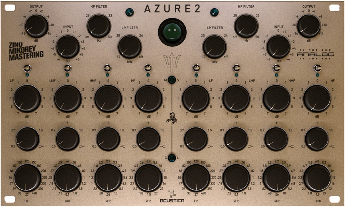 Acustica Audio Azure 2 - Knif Soma Tube Mastering EQ